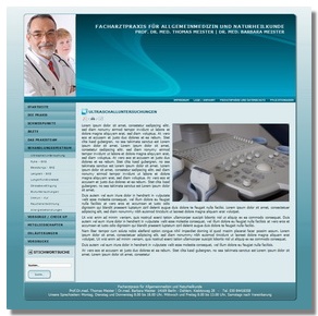 Praxishomepage Potsdam