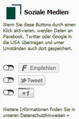 Datenschutz Facebook Twitter