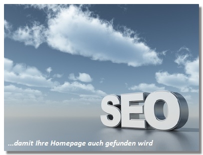 Webseite Suchmaschinenoptimierung
