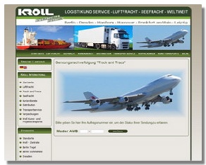Internetauftritte für Speditionen