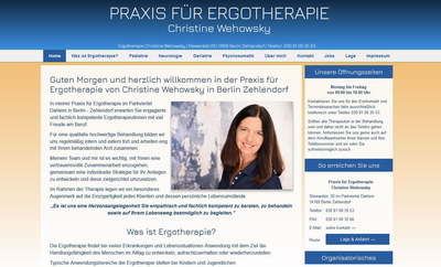 ergotherapie wehowsky