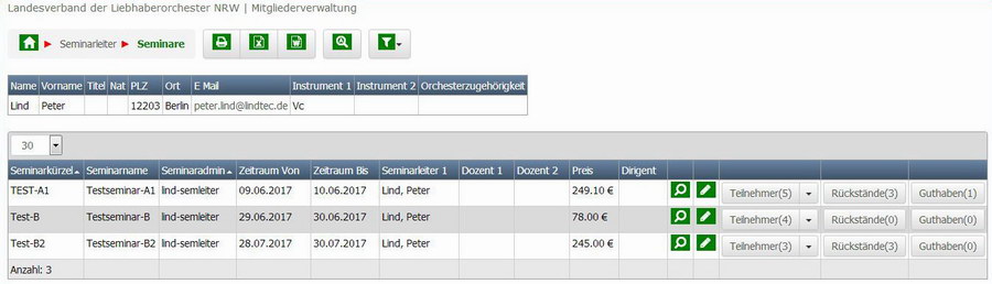 teilnehmerdetails