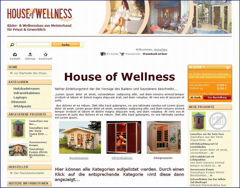 Internet Shopsystem