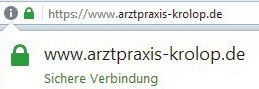 Praxishomepage Erstellung